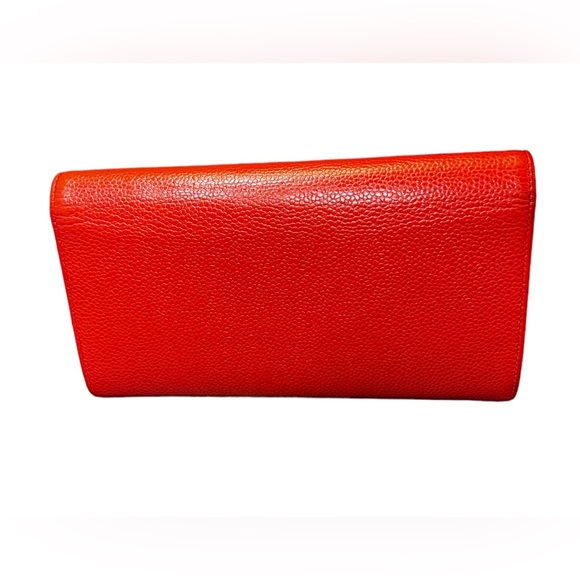 SOLD Chanel Caviar 🔴 Long Flap Wallet - Picture 2 of 11